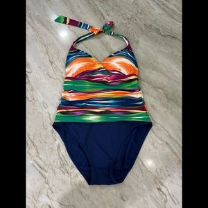 Lauren by Ralph Lauren one piece bathing suit!